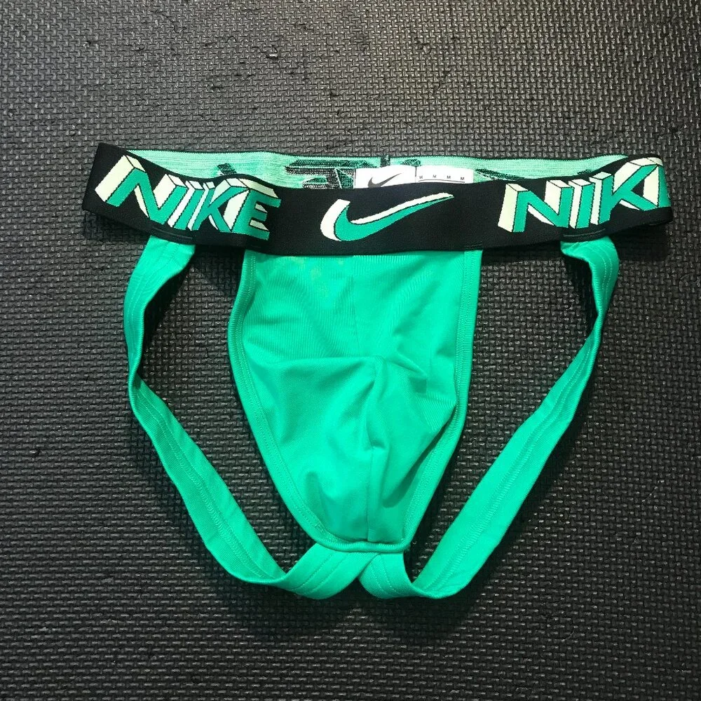 Nike Green Men's Jockstrap Underwear - Picture 1 of 3